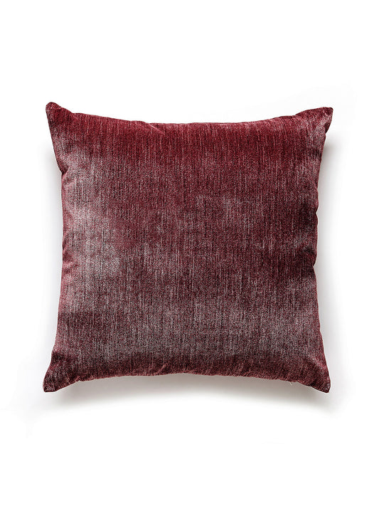 Scalamandre Supreme Velvet 22 X 22 - Dahlia Mauve Decorative Pillow