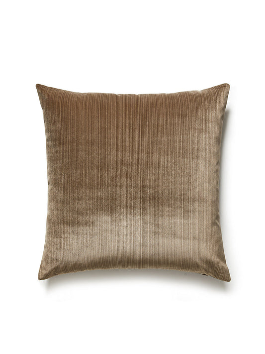 Scalamandre Strie Velvet 22 X 22 - Marlin Decorative Pillow