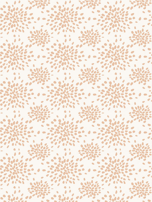 Hinson Fireworks Peach Fuzz Wallcovering