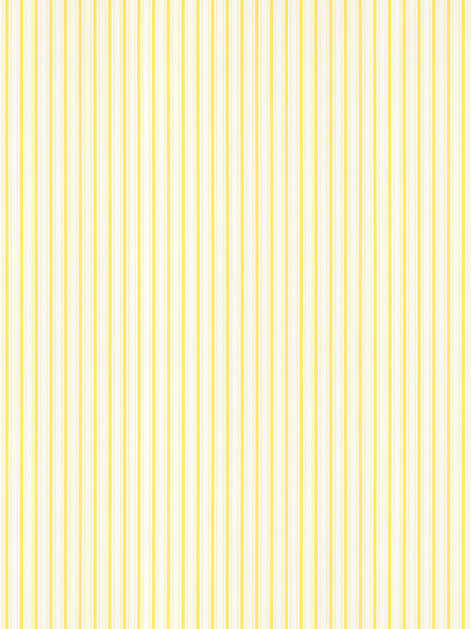 Scalamandre Johnson Stripe Lemon Wallcovering