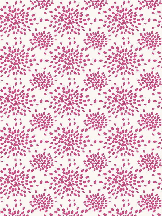Hinson Fireworks Azalea Wallcovering