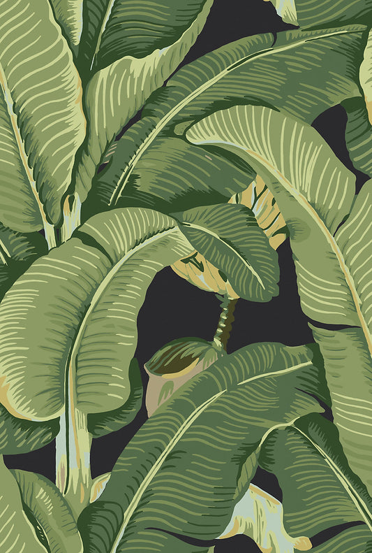 Hinson Palm Absinthe Wallcovering