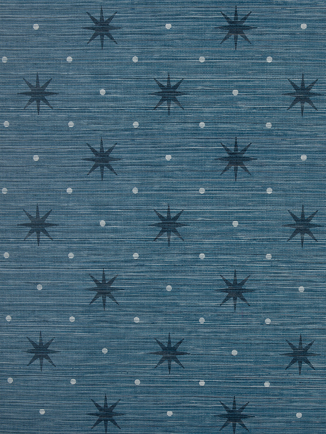 Scalamandre Big Trixie Navy Wallcovering