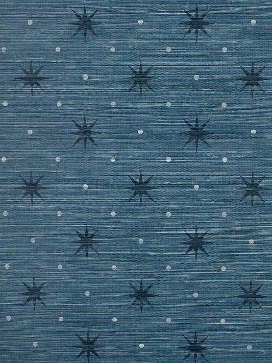 Scalamandre Big Trixie Navy Wallcovering