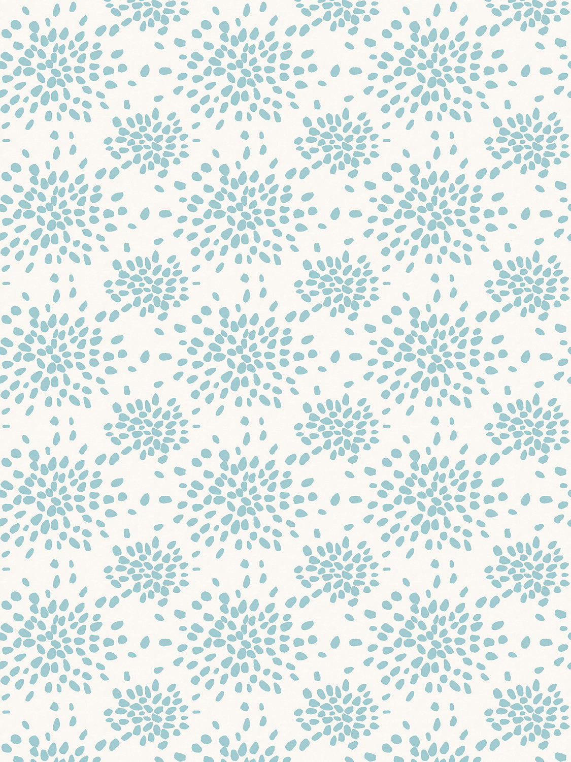 Hinson Fireworks Turquoise Wallcovering