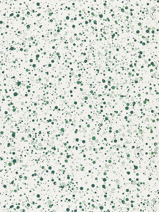 Hinson Spatter Green Wallcovering