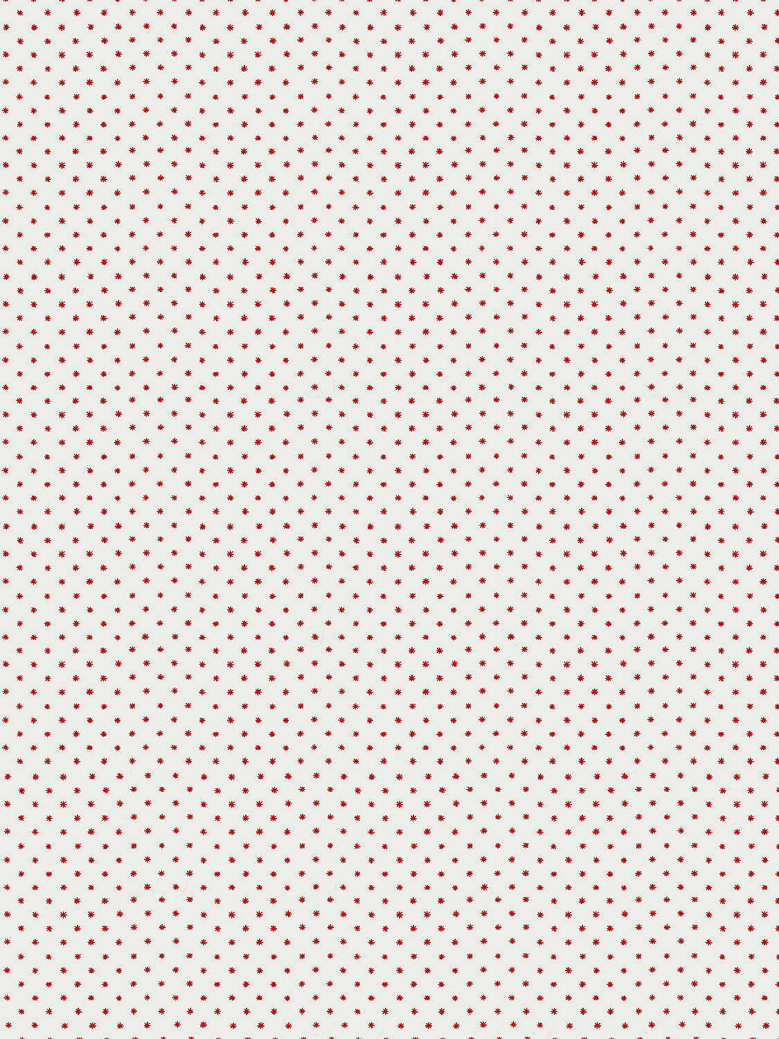 Hinson Lee Red on White Wallcovering