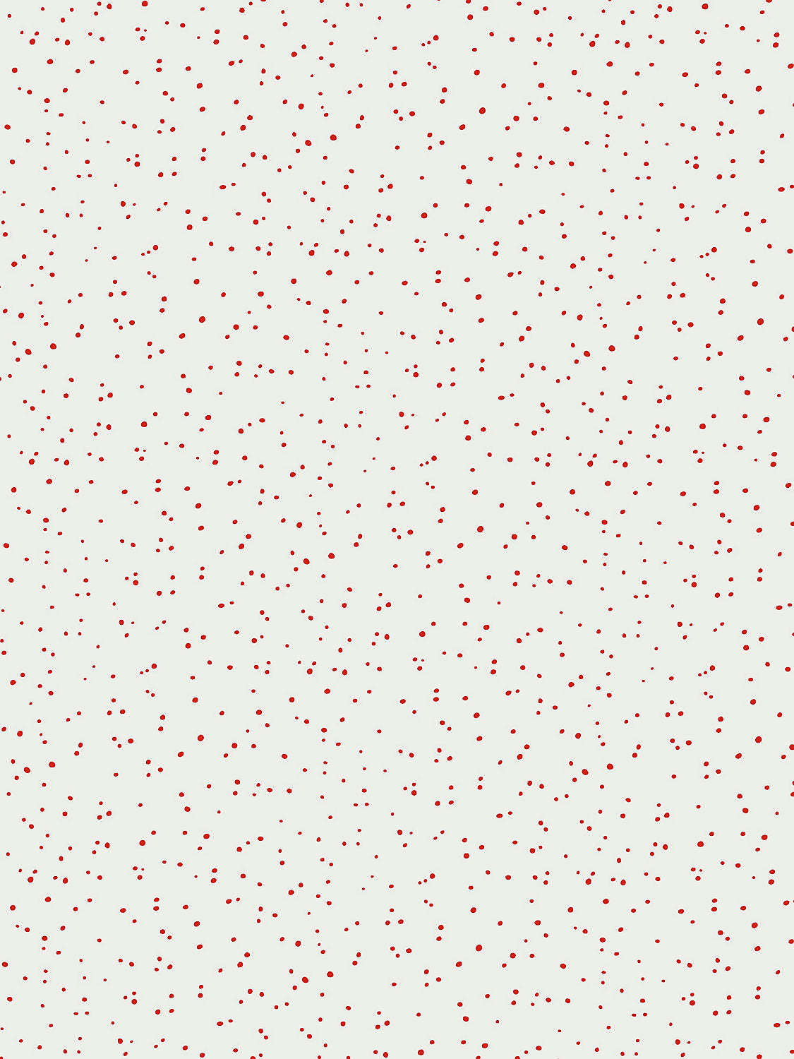 Hinson Van Red on White Wallcovering