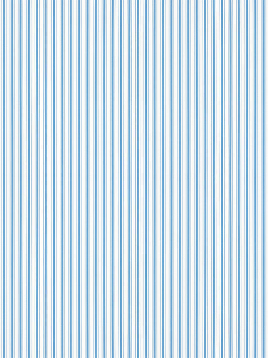 Hinson Johnson Stripe Blue Jay Wallcovering