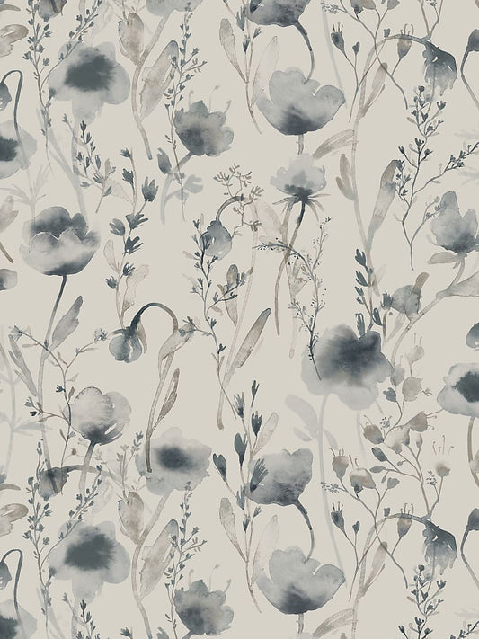Sandberg Lo Indigo Blue Wallcovering