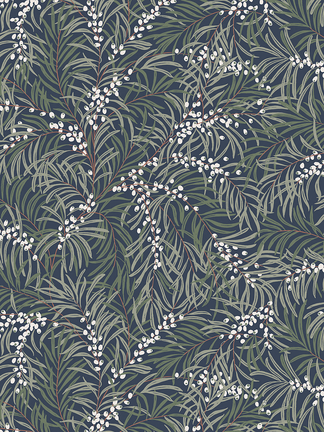 Sandberg Idun Classic Blue Wallcovering