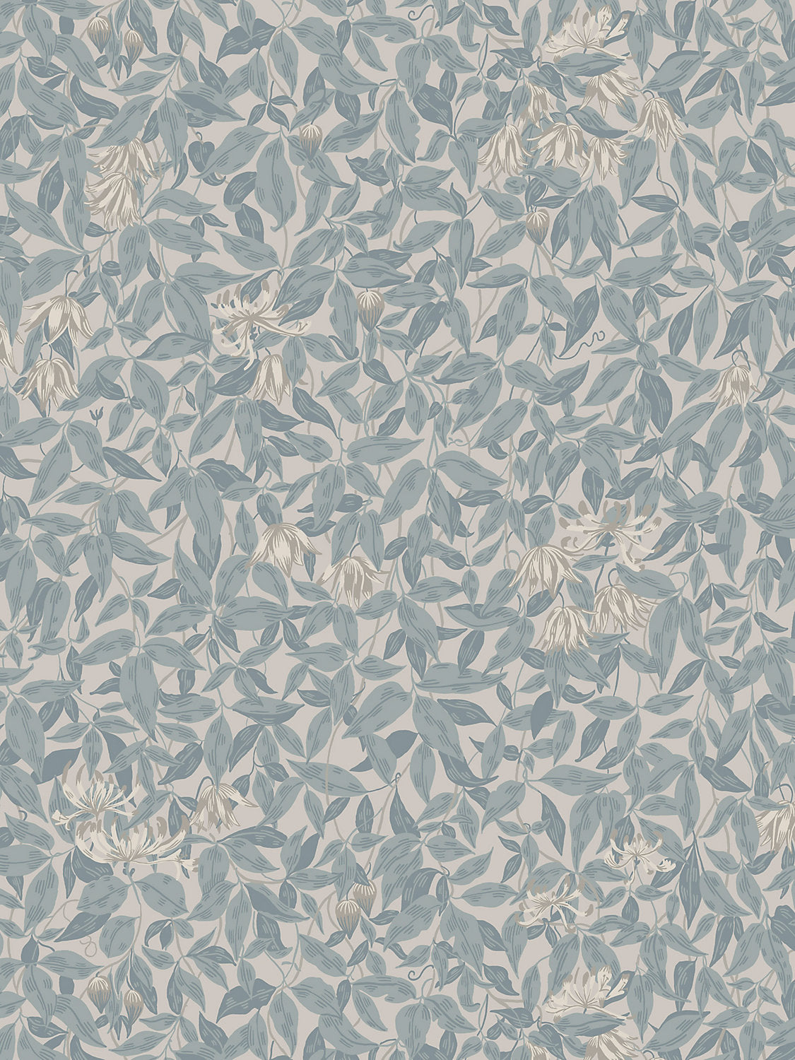 Sandberg Linnea Misty Blue Wallcovering