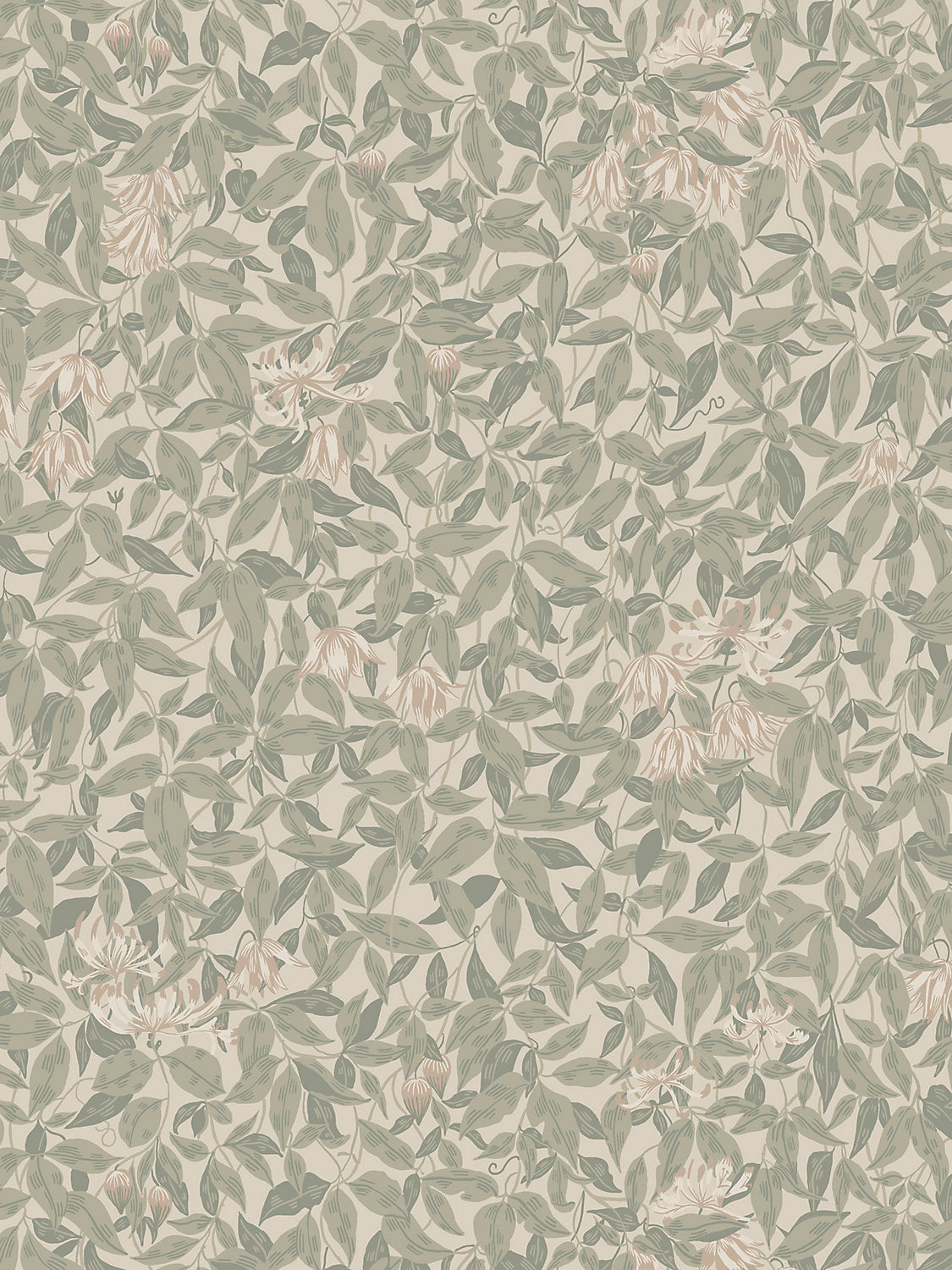 Sandberg Linnea Garden Green Wallcovering