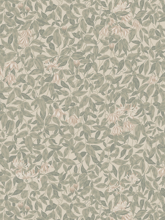 Sandberg Linnea Garden Green Wallcovering