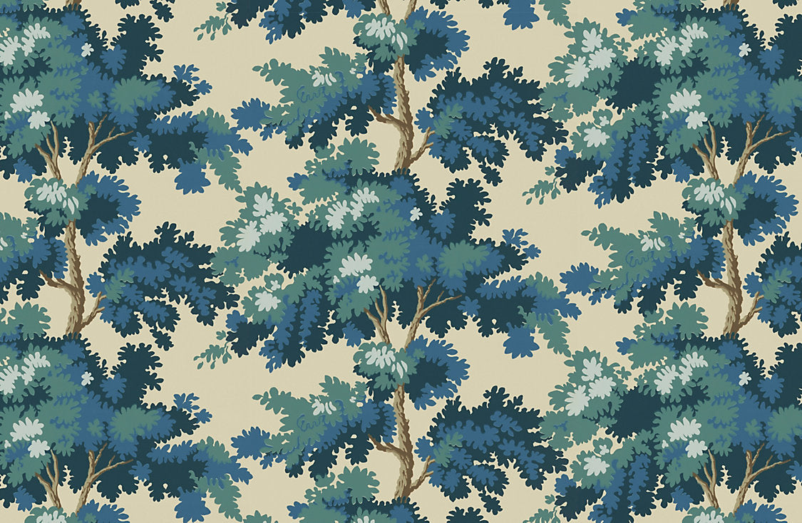 Sandberg Raphael Dark Blue Wallcovering