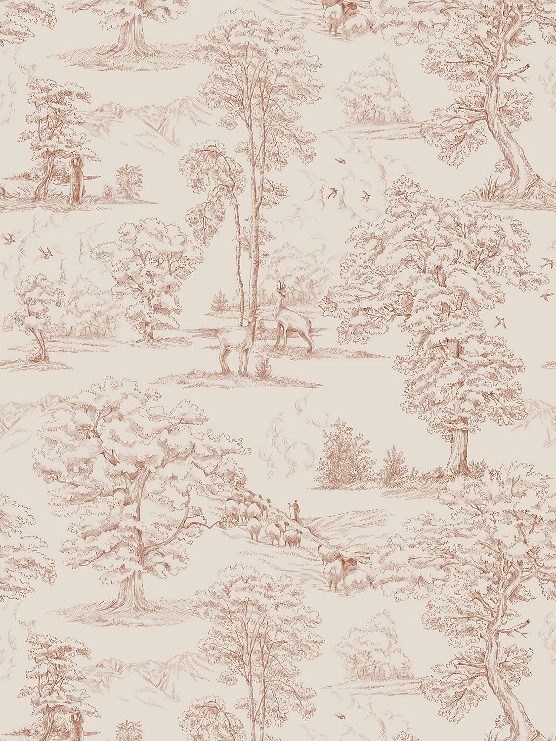 Sandberg Montfort Terracotta Wallcovering