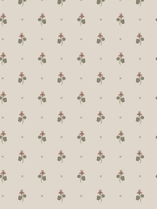 Sandberg Mimi Blush Wallcovering