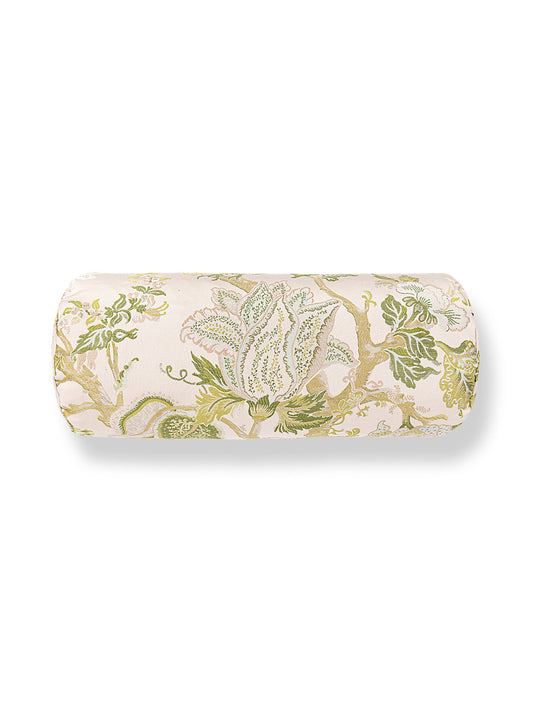 Scalamandre Indienne Lampas 21 X 7 - Avocado Decorative Pillow