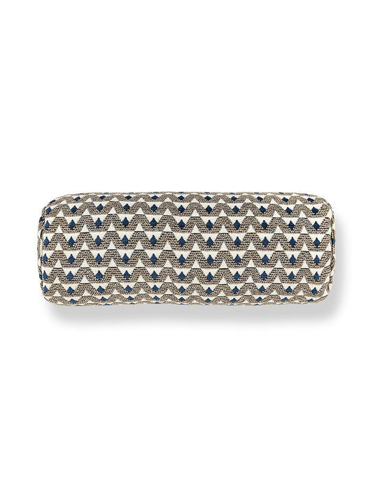 Scalamandre Crizia 21 X 7 - Stone Denim Decorative Pillow