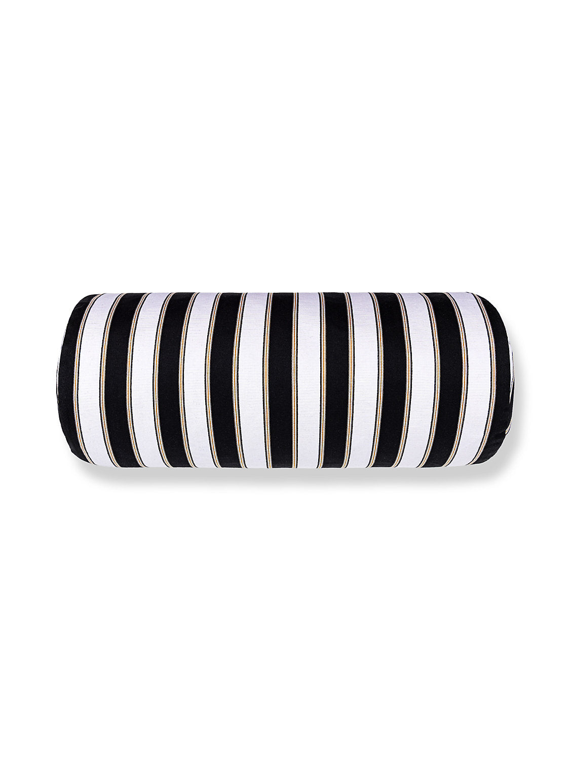 Scalamandre Piano Stripe 21 X 7 - Ebony Decorative Pillow