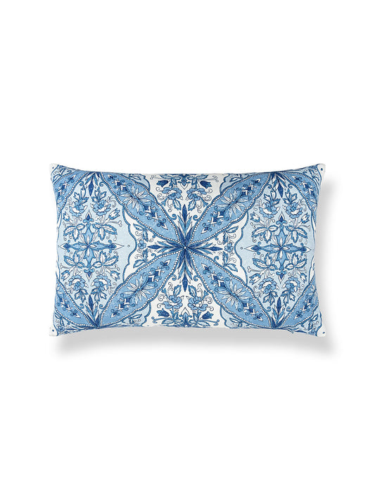 Scalamandre Provence 14 X 22 - Chambray Decorative Pillow