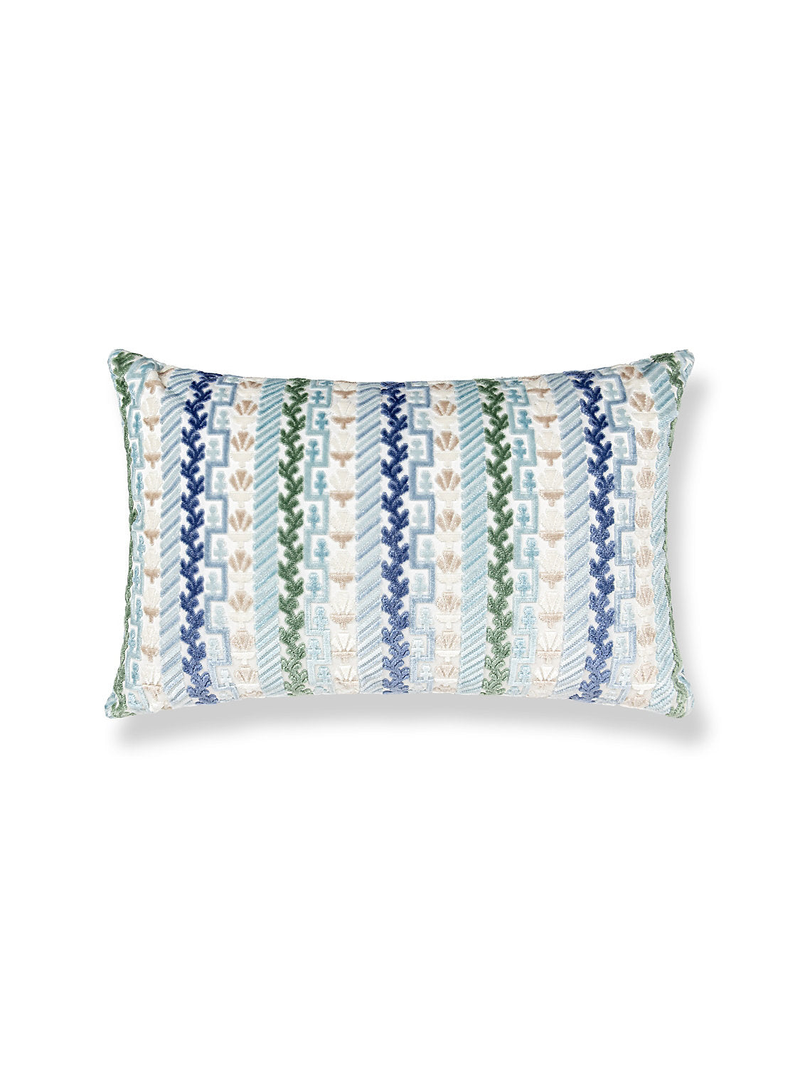 Scalamandre Villelaure 14 X 22 - Blue Bird Decorative Pillow