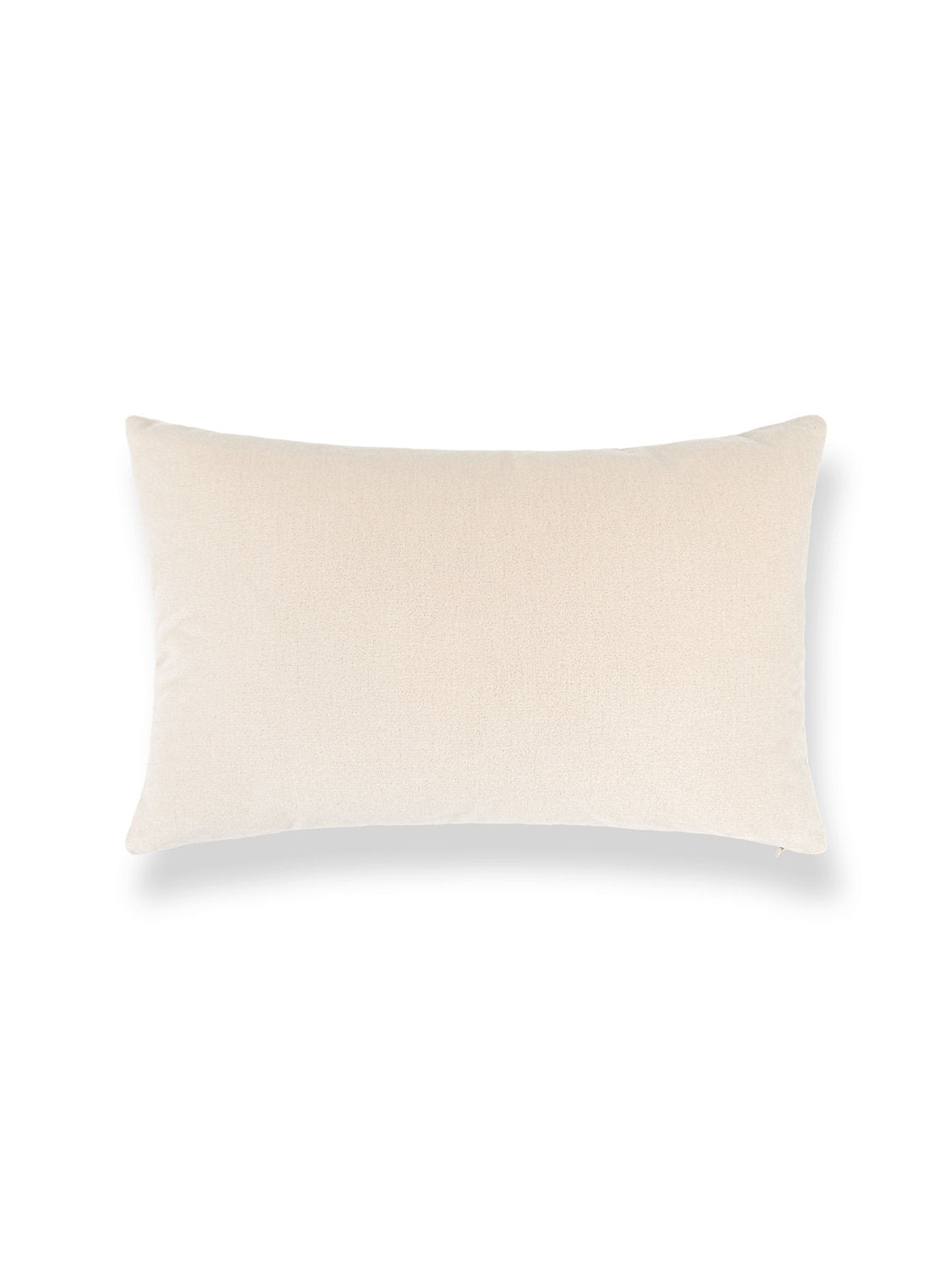 Scalamandre Tudor Velvet 14 X 22 - Froth Decorative Pillow