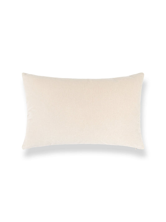 Scalamandre Tudor Velvet 14 X 22 - Froth Decorative Pillow