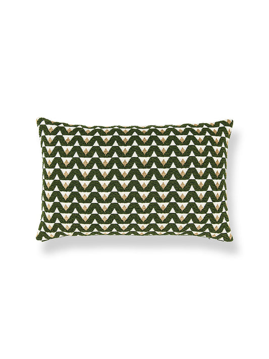 Scalamandre Crizia 14 X 22 - Everglade Sand Decorative Pillow