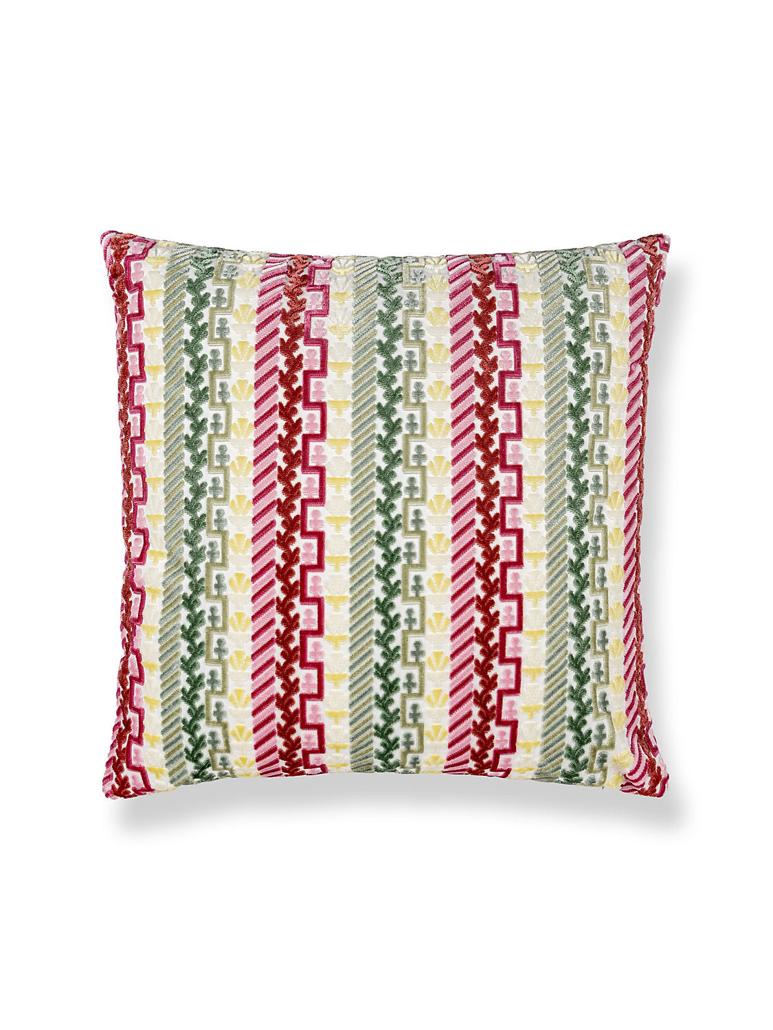 Scalamandre Villelaure 22 X 22 - Petal Leaf Decorative Pillow
