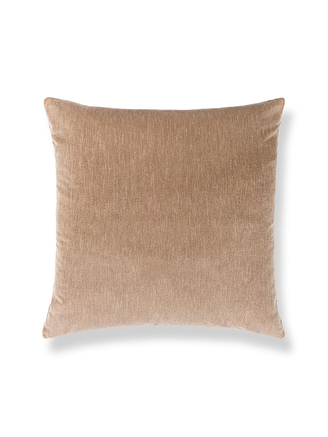 Scalamandre Tudor Velvet 22 X 22 - Fawn Decorative Pillow