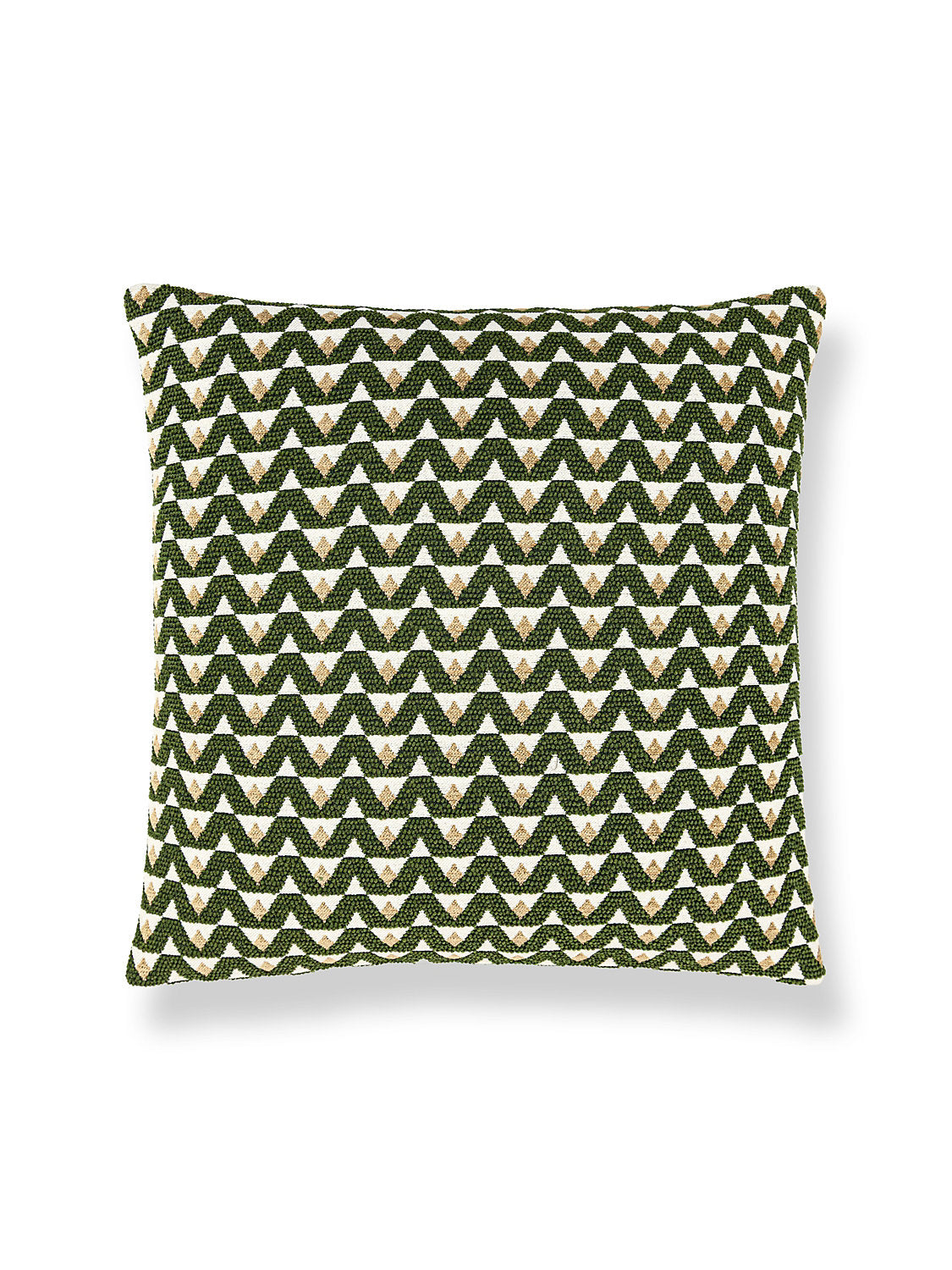 Scalamandre Crizia 22 X 22 - Everglade Sand Decorative Pillow