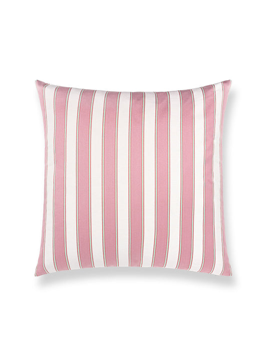 Scalamandre Piano Stripe 22 X 22 - Petal Decorative Pillow