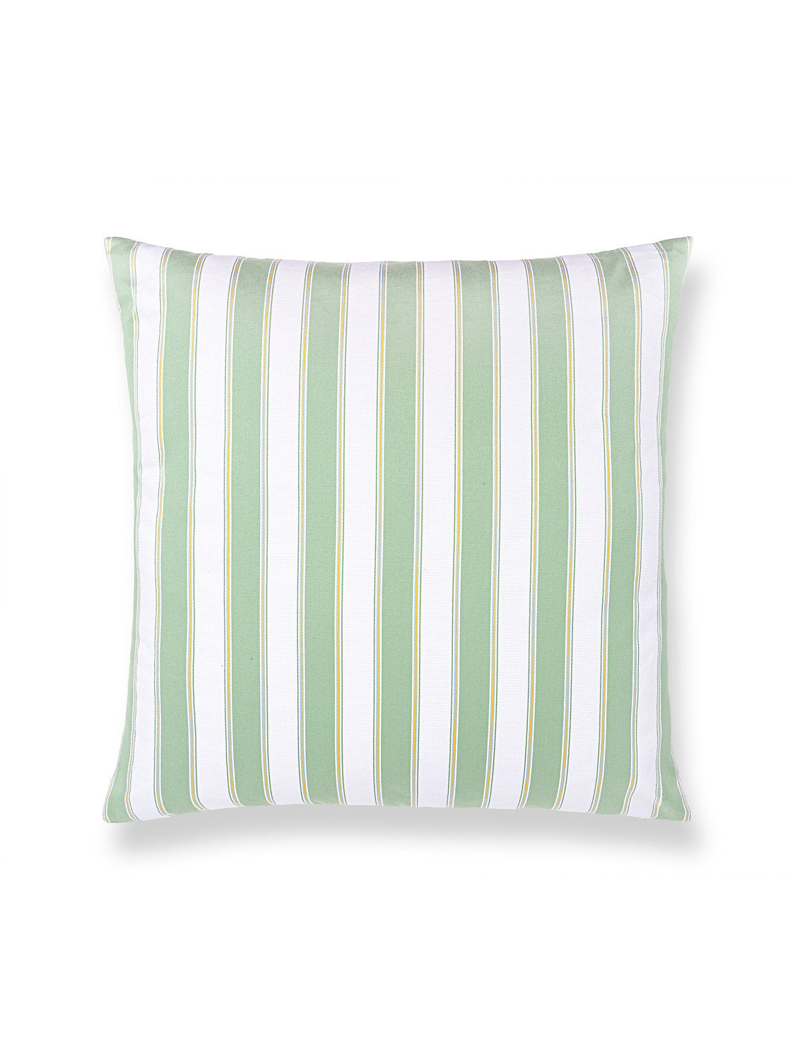 Scalamandre Piano Stripe 22 X 22 - Endive Decorative Pillow