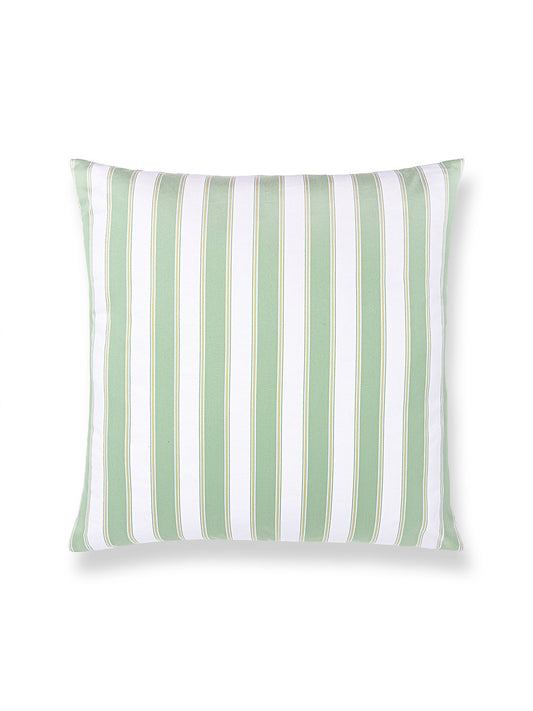 Scalamandre Piano Stripe 22 X 22 - Endive Decorative Pillow