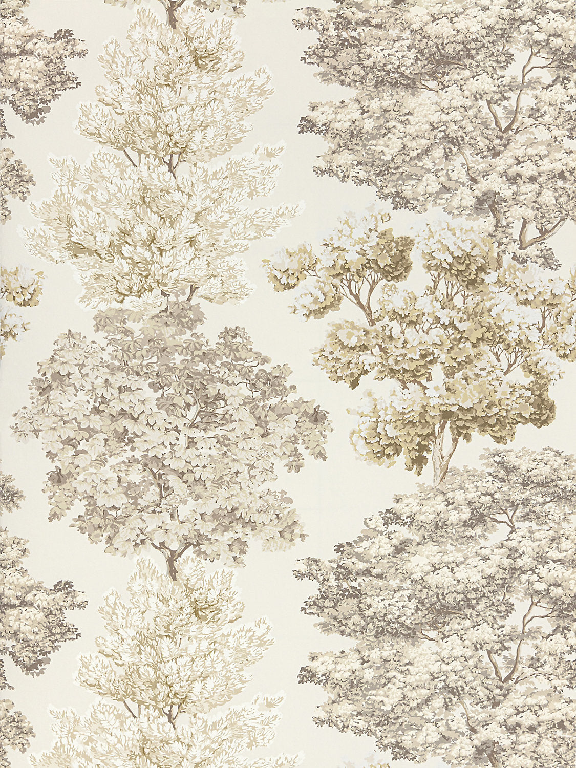 Scalamandre Central Park Flax Wallcovering