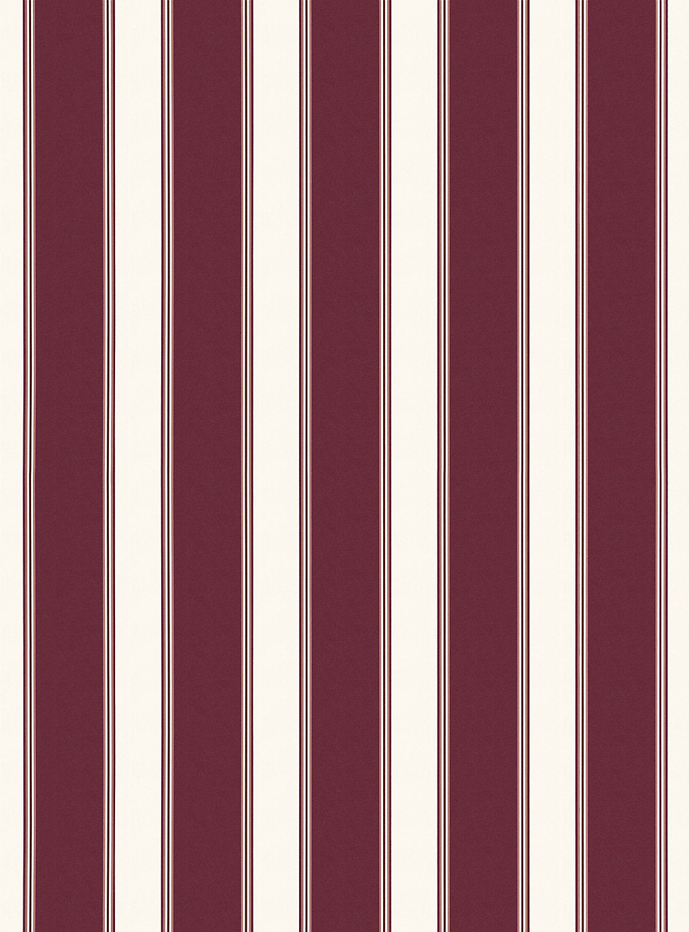 Scalamandre Accordion Stripe Burgundy Wallcovering