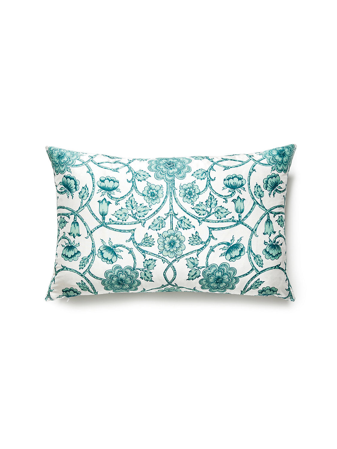 Old World Weavers Ornamental Gate 14 X 22 - Celadon Decorative Pillow