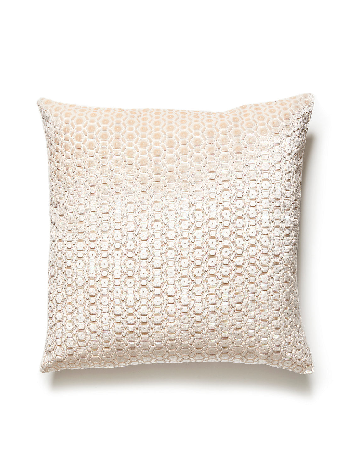 Scalamandre Manetta 22 X 22 - Shell Pink Decorative Pillow
