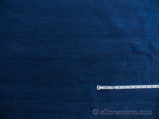 Lee Jofa Clyde Chevron Chenille Herringbone Tile Blue Deep Powder Blue MSRP USD 194/Y