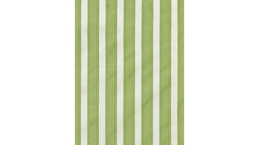 Special Order Scalamandre Shirred Stripe Fern Green White Silk MSRP USD 363/y