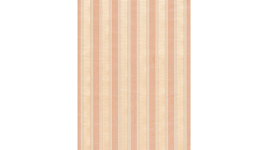 Special Order Scalamandre Shirred Stripe Peach and Beige Silk MSRP USD 363/y