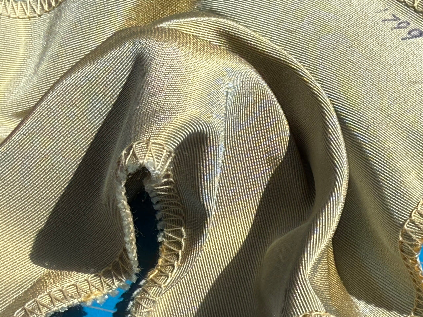 Corringham Foggy Green Thick Crisp Silk Faille High End Fabric - Green - By The Yard