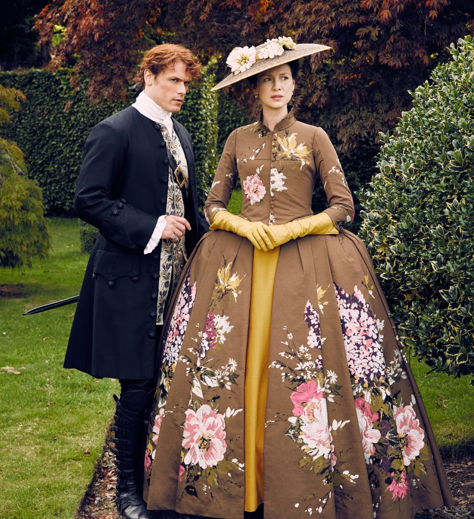 By Yard Scalamandre One And Only Silky Satin Embroidery White Rose Large Chocolate Brown