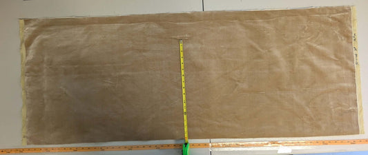 Queen's Silk Velvet Golden Moleskin Gold Brown Radiance Highest Quality Heavy 39,000+ martindale MSRP USD 728/Yard