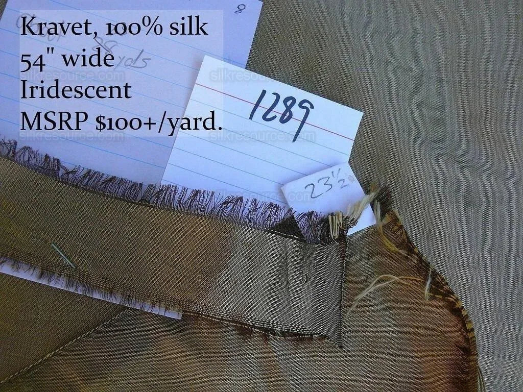 By Yd Kravet 100% Silk Dupioni Golden Bronze Reddish #1289 MSRP USD 100/Y