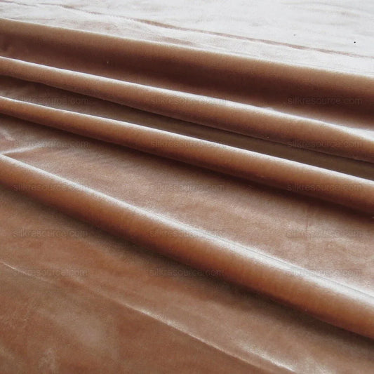 BY YD LEE JOFA EXQUISITE SILK VELVET POMPEII APRICOT PINK