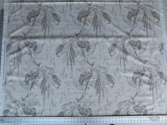 3.88Y Lee Jofa Camille Sand/Grey 100% Cotton Print MSRP 196/Y