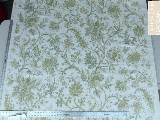 BY Yard Scalamandre Garibaldi Seafoam Paisley Outdoor MSRP USD 172/Y