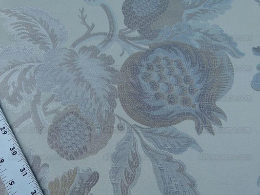 Scalamandre Padua Beige/taupe Pomegranate Rose Botanical Woven Tapestry MSRP USD 364/y